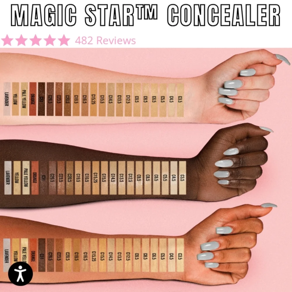 HP🔥🆕 C13 Jeffree Star Cosmetics Magic Star Liquid Concealer in C13